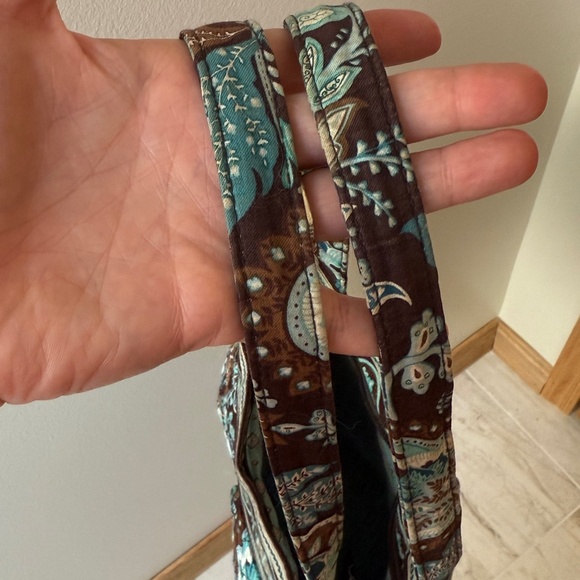 Vera Bradley Retired Java Blue Morgan Purse - Picture 5 of 5